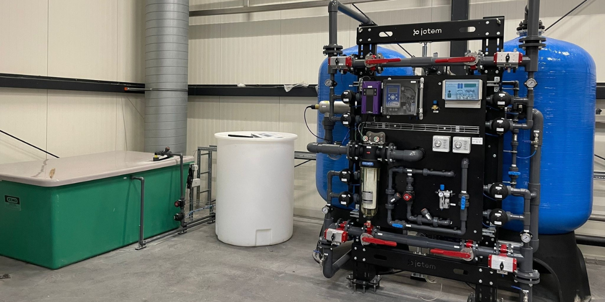 Duplex ontharder incl. pekelaanmaakstation
